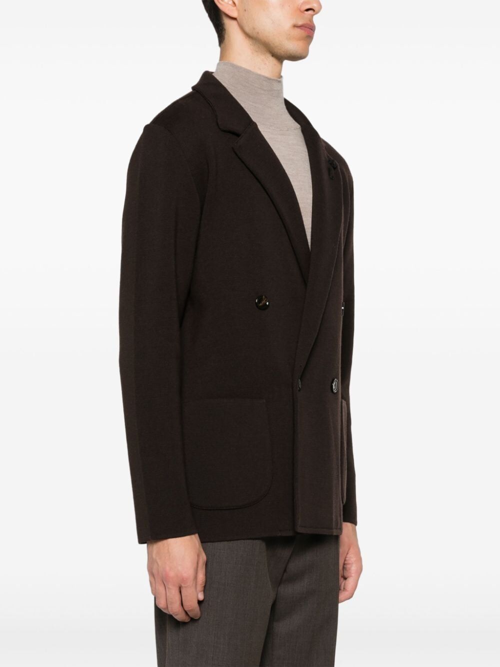 LARDINI Men's Knit Jacket