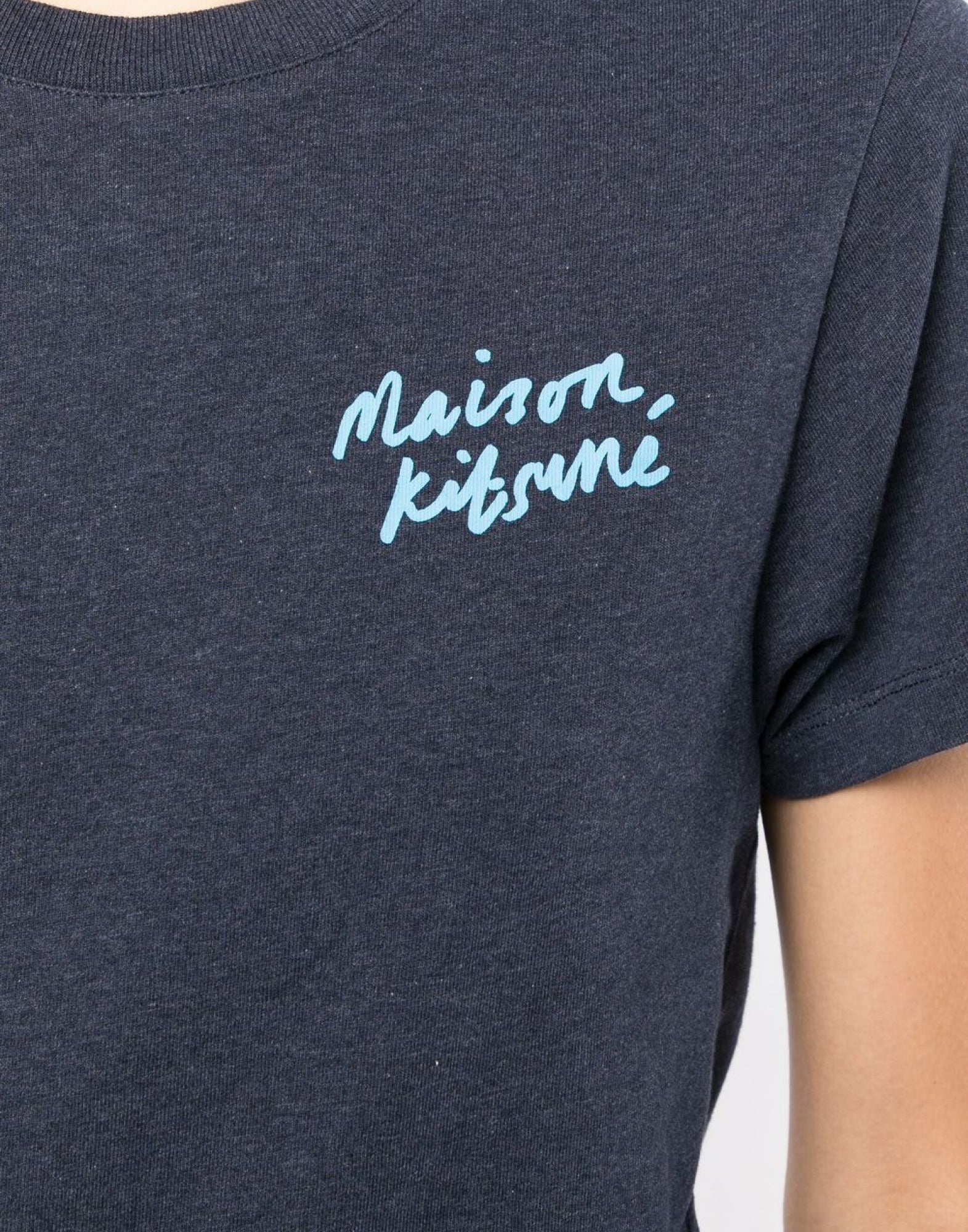 MAISON KITSUNÉ Mini Handwriting Logo T-Shirt