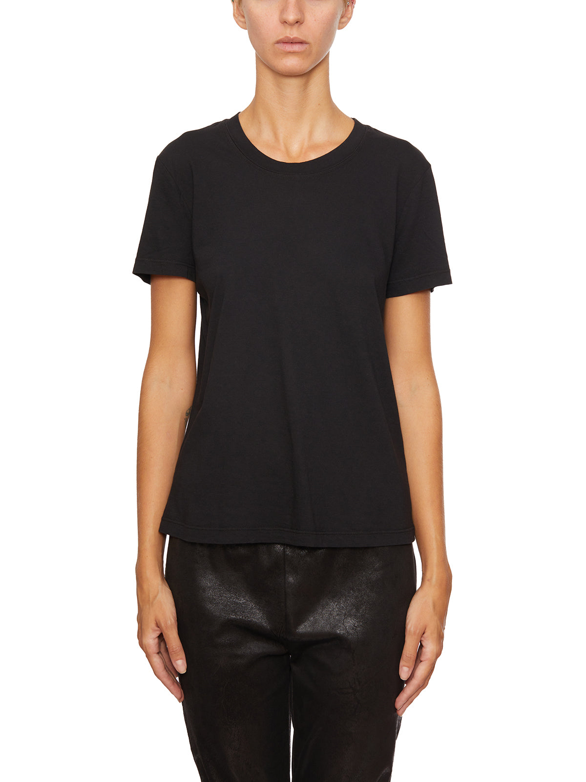 JAMES PERSE Essential Women's Roundneck T-Shirt - Size 1