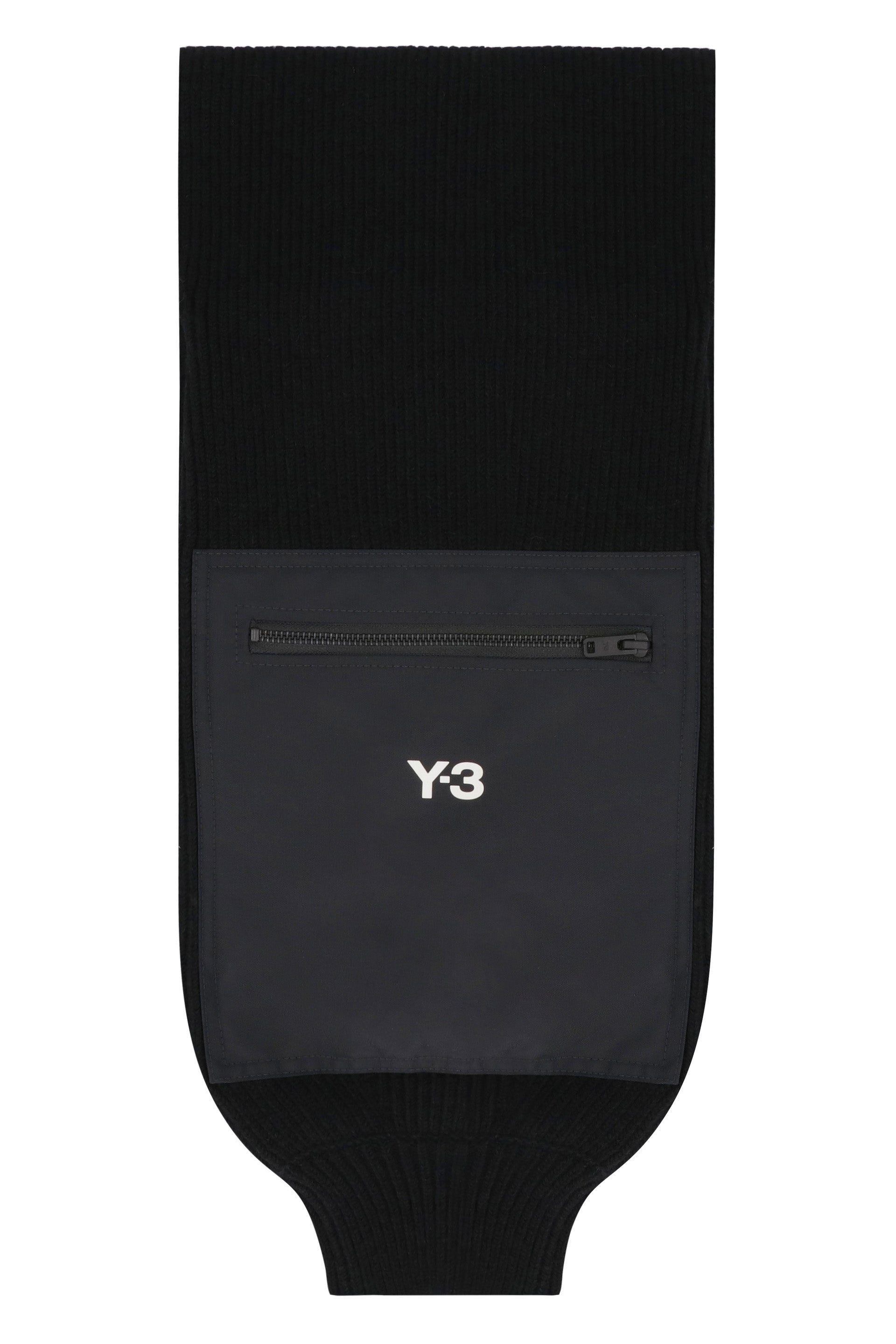 Y-3 Knit Wool Scarf - 240x35 cm