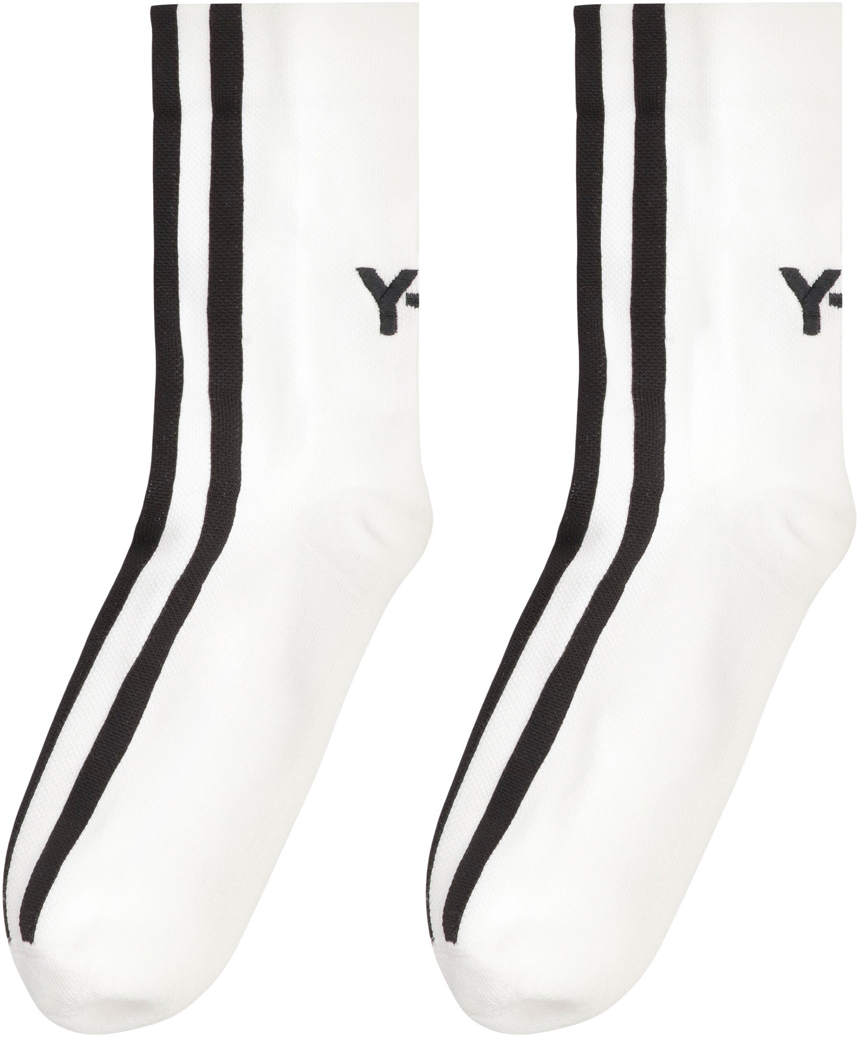 Y-3 Logo Cotton Blend Socks
