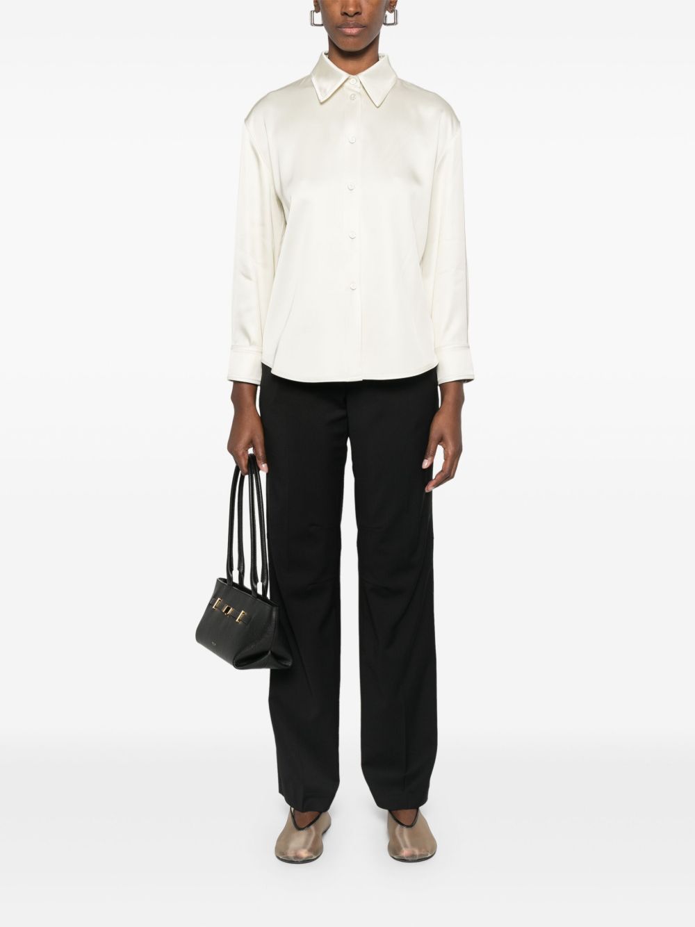 JIL SANDER Silk Blend Women's Shirt