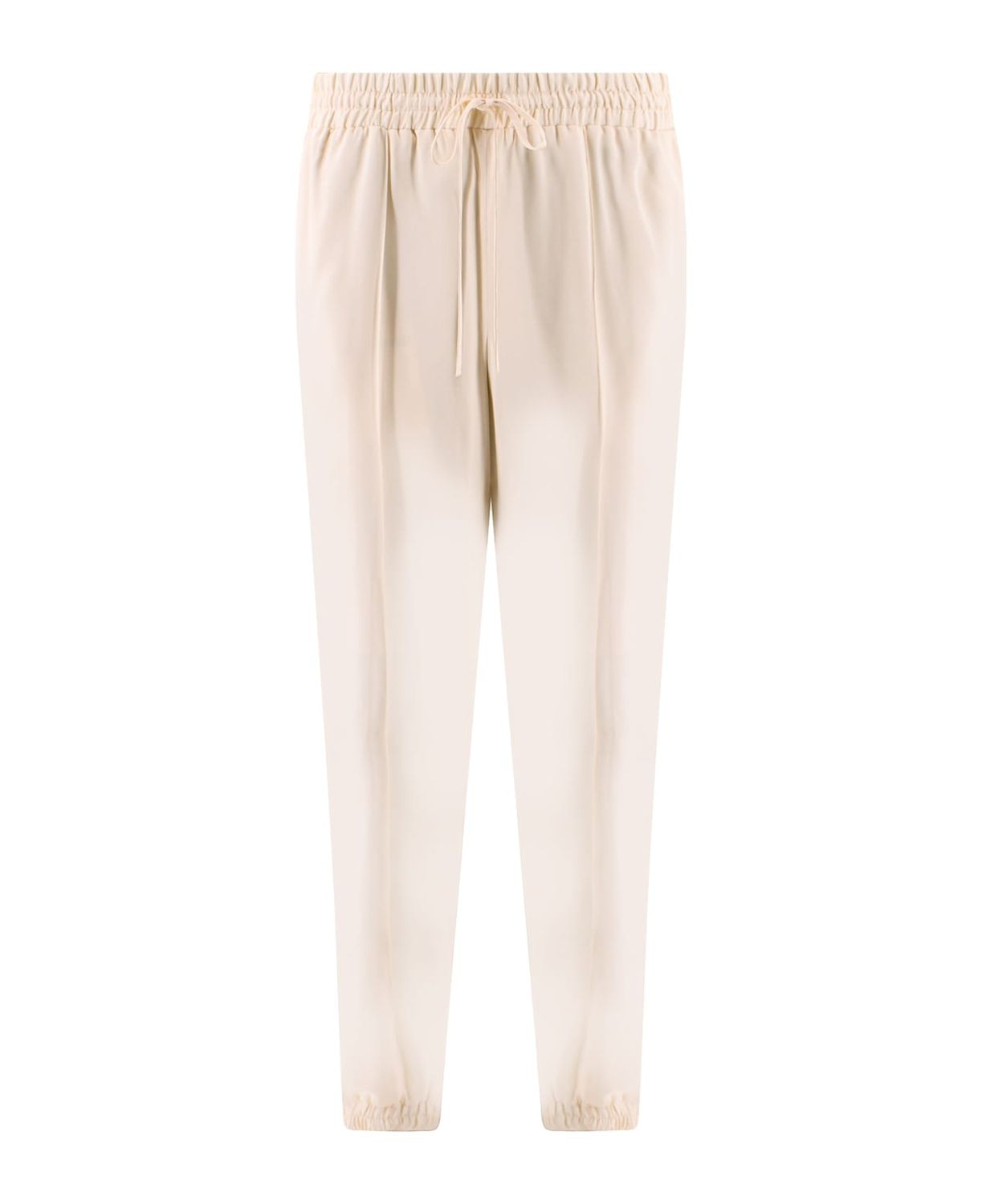 JIL SANDER Drawstring Tapered Trousers for Women - Fall/Winter 2025