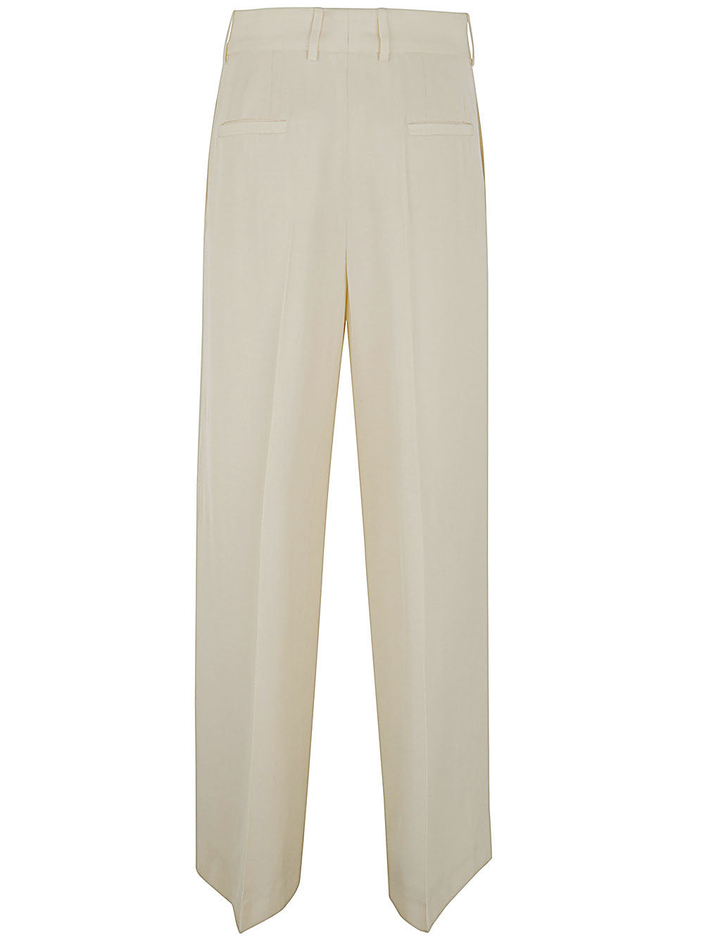 JIL SANDER Wide Leg Tailored Trousers - Size 32