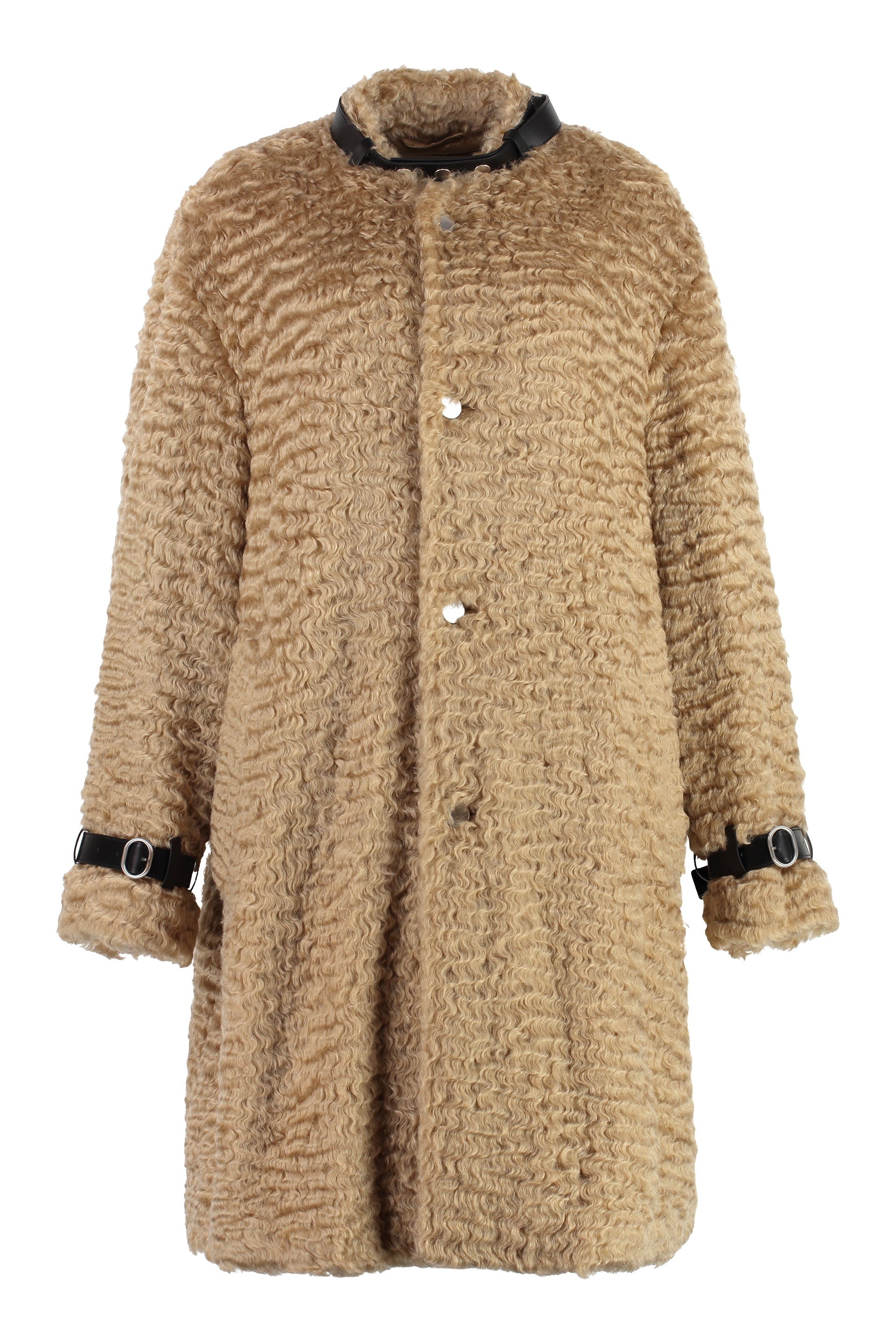 JIL SANDER Oversized Vegan Fur Jacket