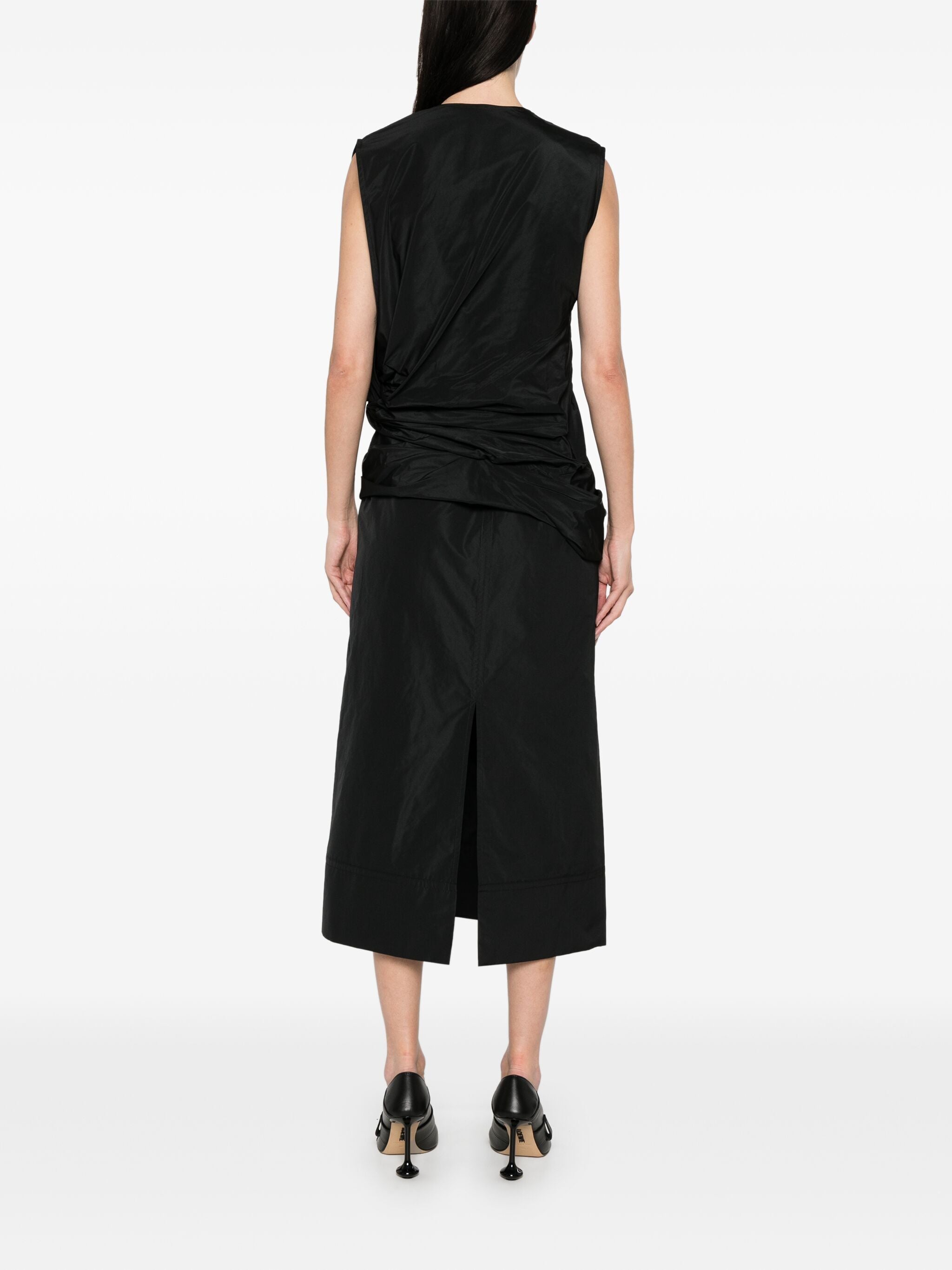 JIL SANDER Minimalist Dress 194 - Spring/Summer 2025