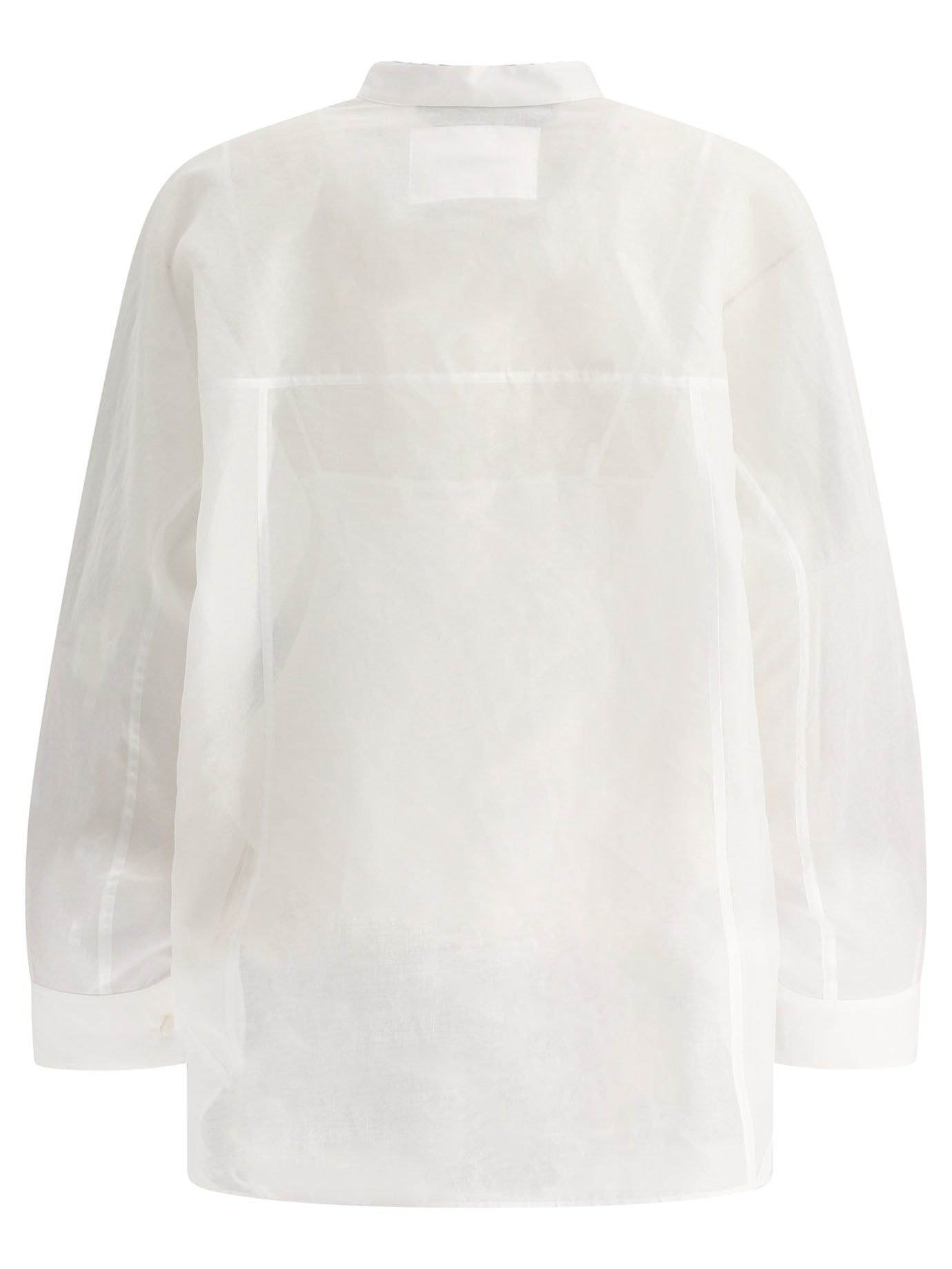 JIL SANDER Shirt with Petticoat - Women's Mini Shirt Design