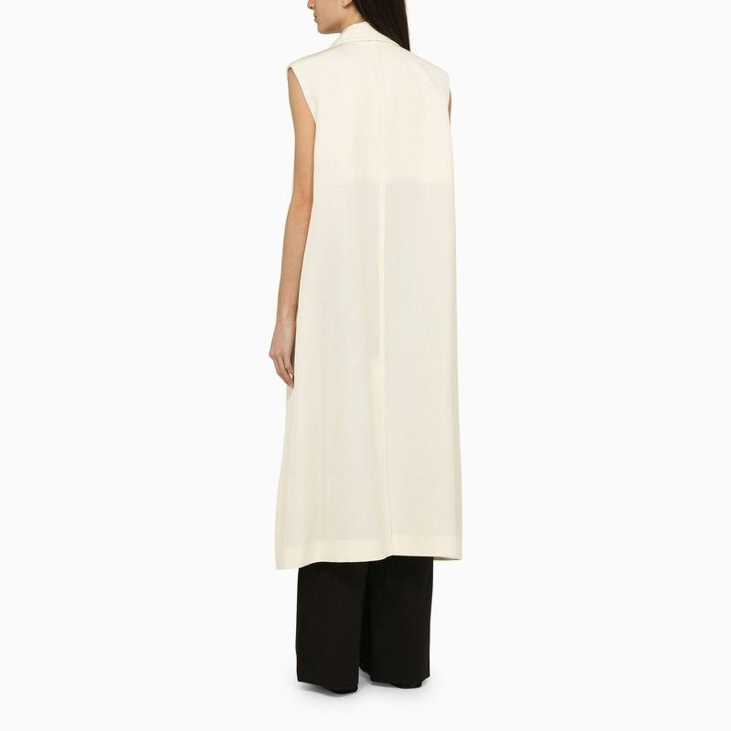 JIL SANDER Viscose Blend Vest for Women - SS24 Collection