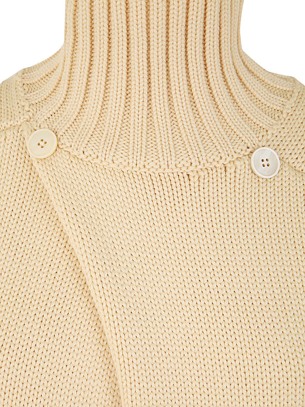 JIL SANDER Long Sleeve Women's Merino Knit Sweater