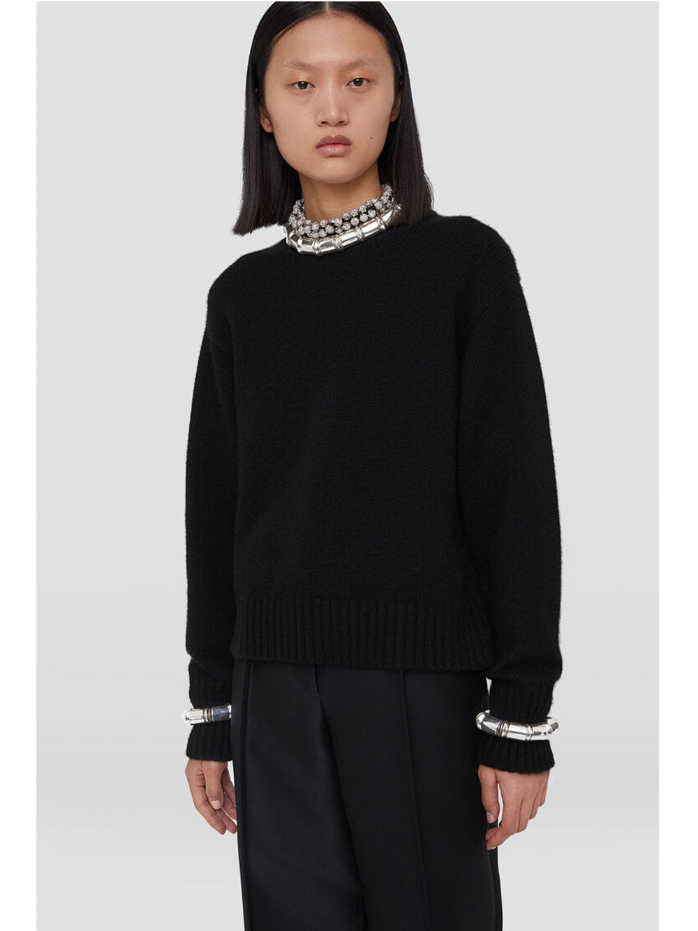 JIL SANDER Essential Cotton Sweater for Women - FW24 Collection