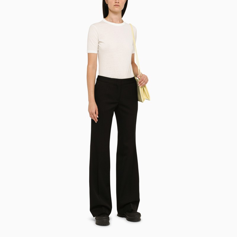 JIL SANDER Slightly Low Waist Slim Tailored Pants
