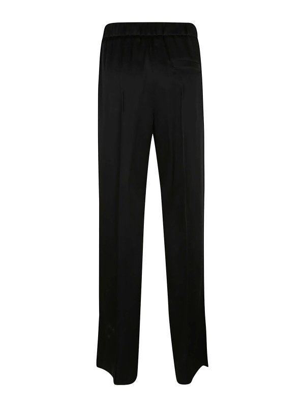 JIL SANDER Oversized Pants with Slit and Pocket Details
