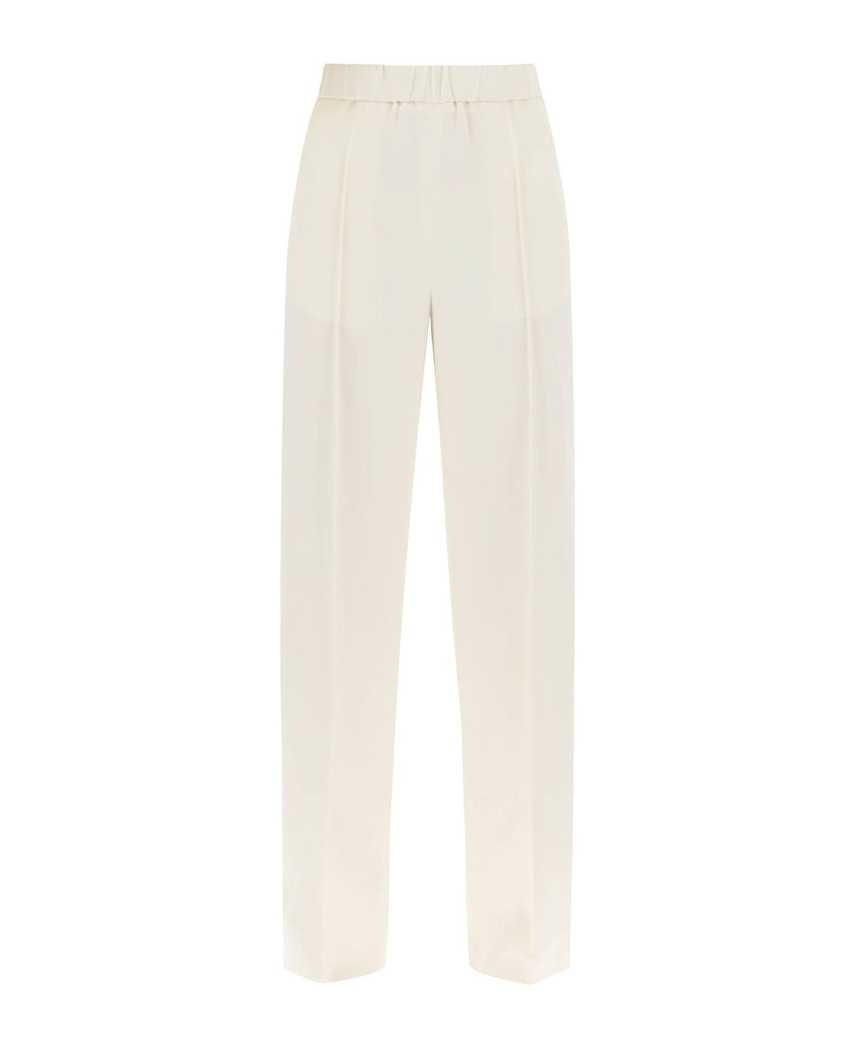 JIL SANDER Fruncida Belt Pants for Women - SS25 Collection