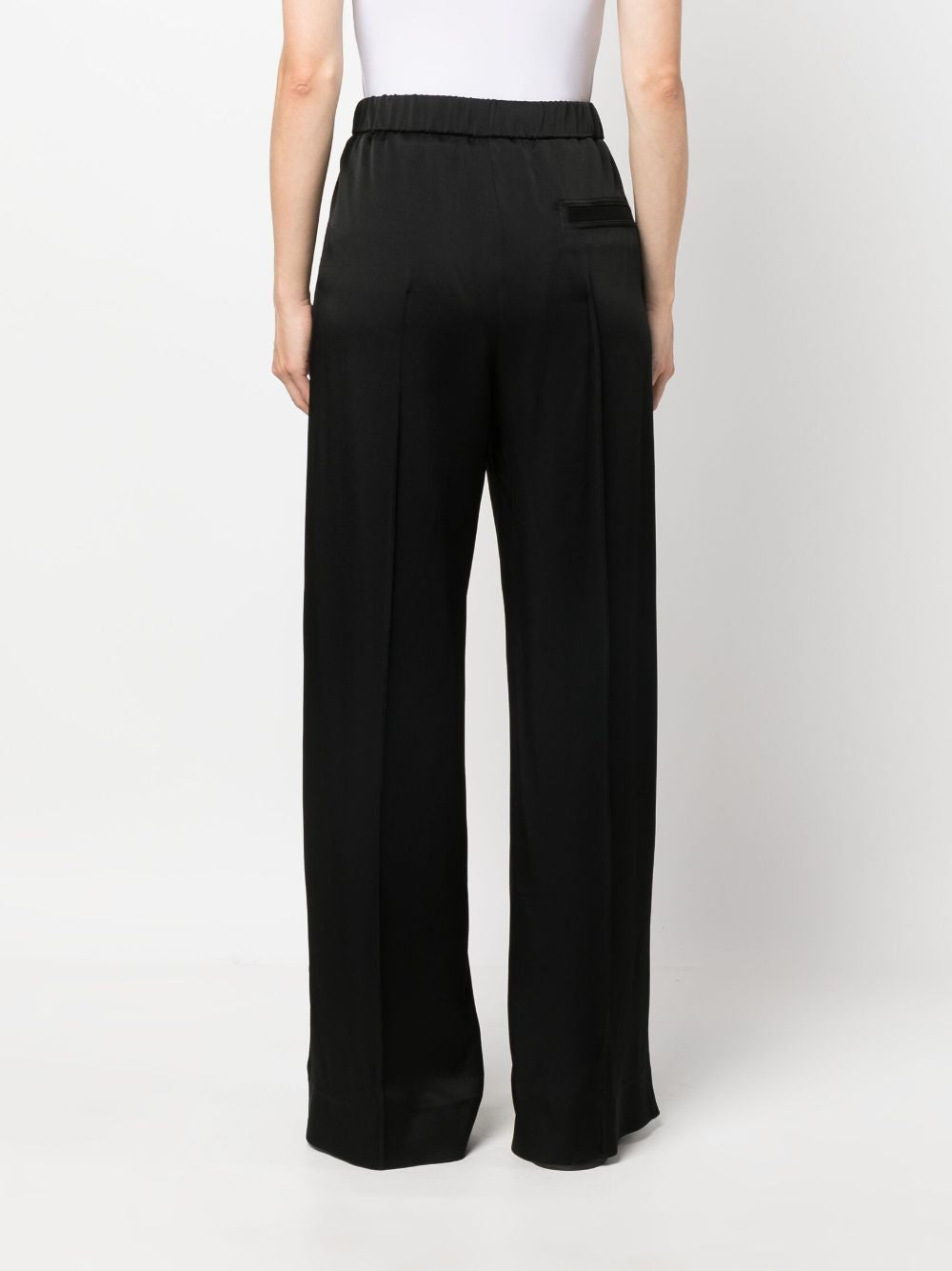 JIL SANDER Wide Shiny Pants for Women