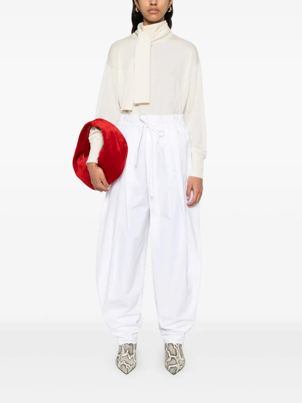 JIL SANDER Adjustable Trousers for Women - Spring/Summer 2025