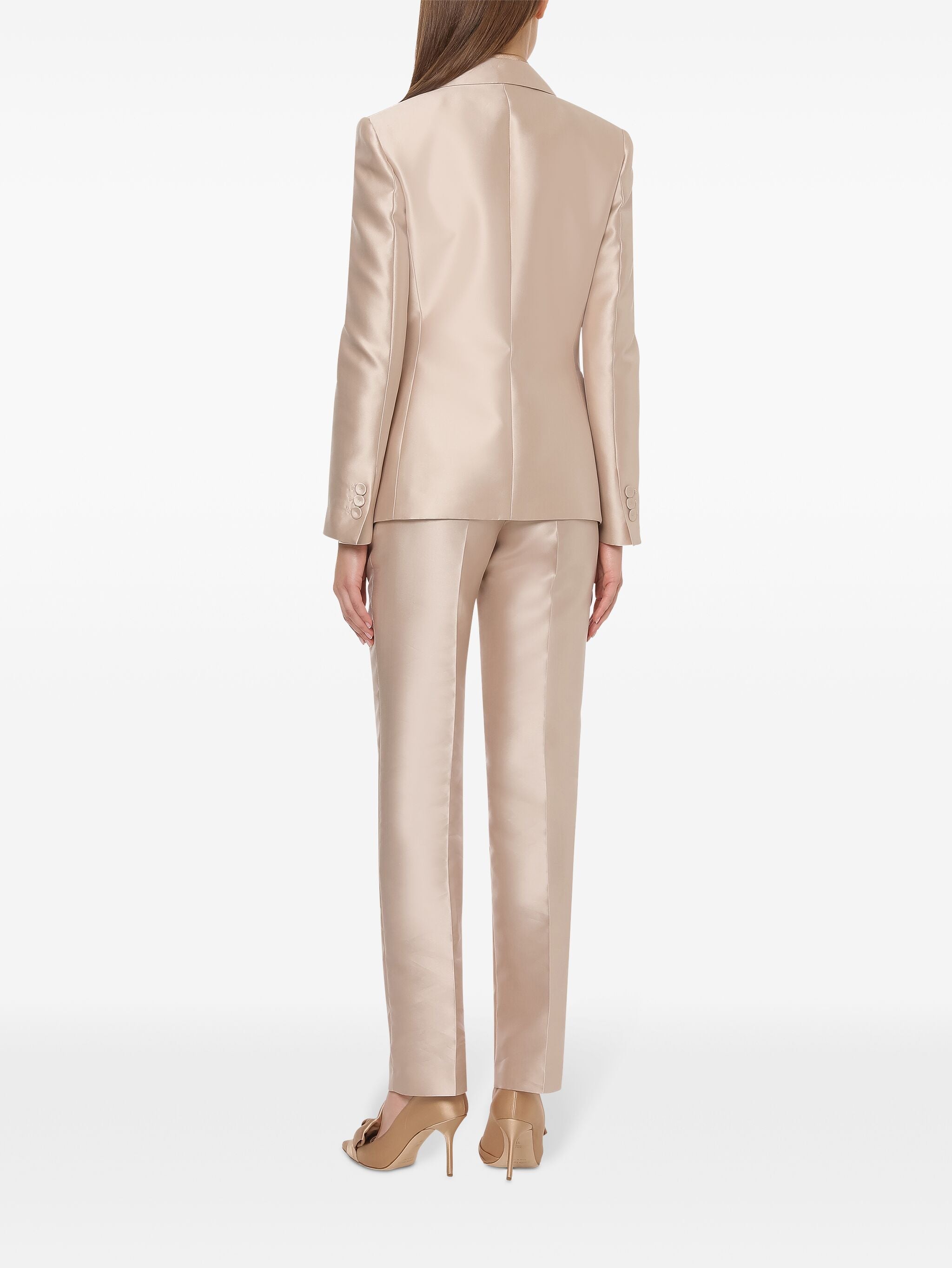 ALBERTA FERRETI Tailored Mikado Pants for Women - Perfect for Cocktail Parties