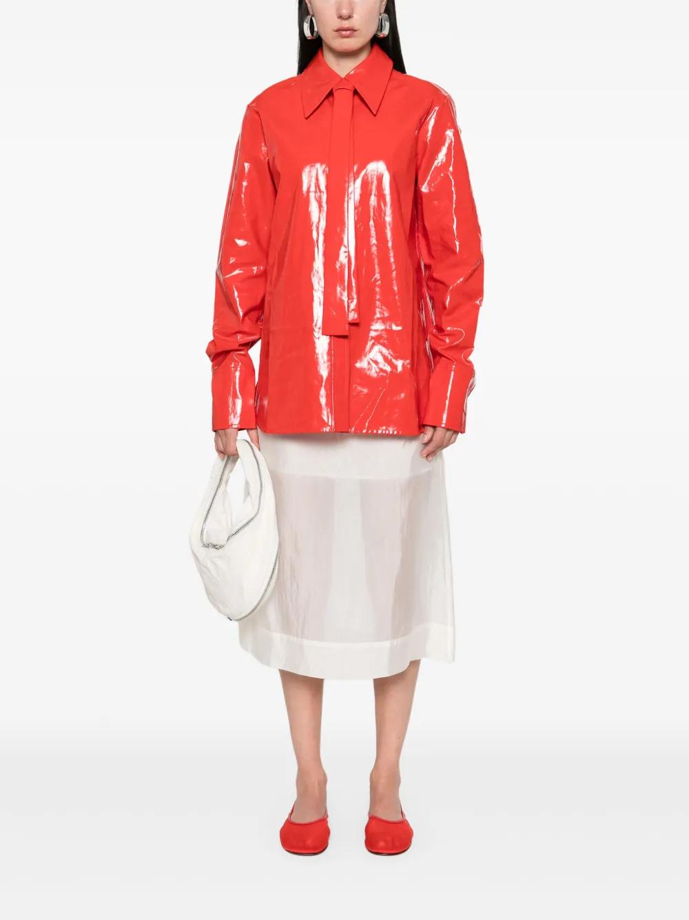 JIL SANDER Elegant Women's Shirt with Tailored Detailing