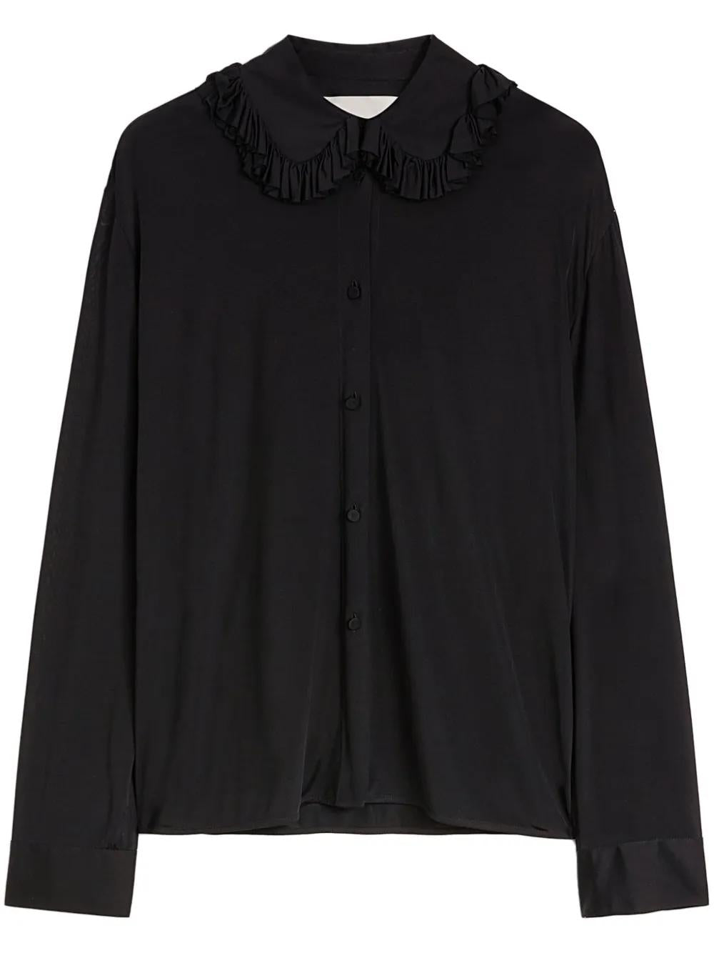 JIL SANDER Ruffled Collared Women's Shirt