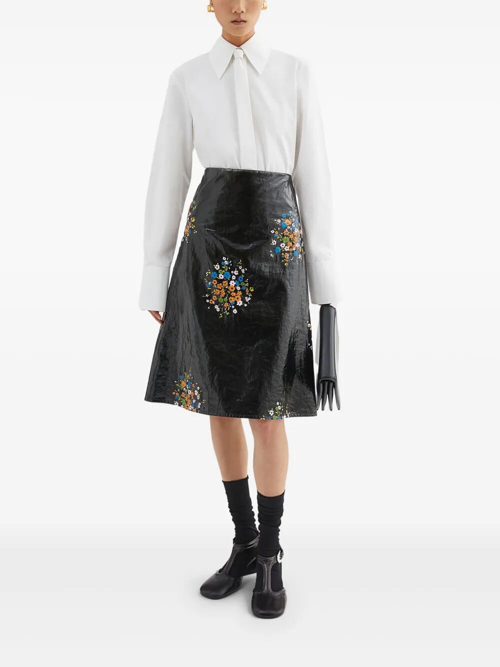 JIL SANDER Elegant Tie-Detail Shirt