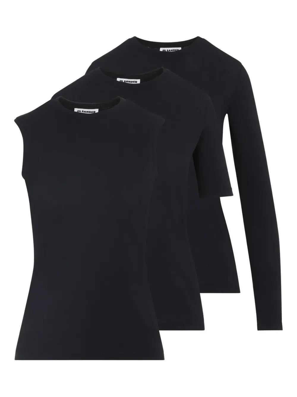 JIL SANDER Pack of Three Women's Basic Tees