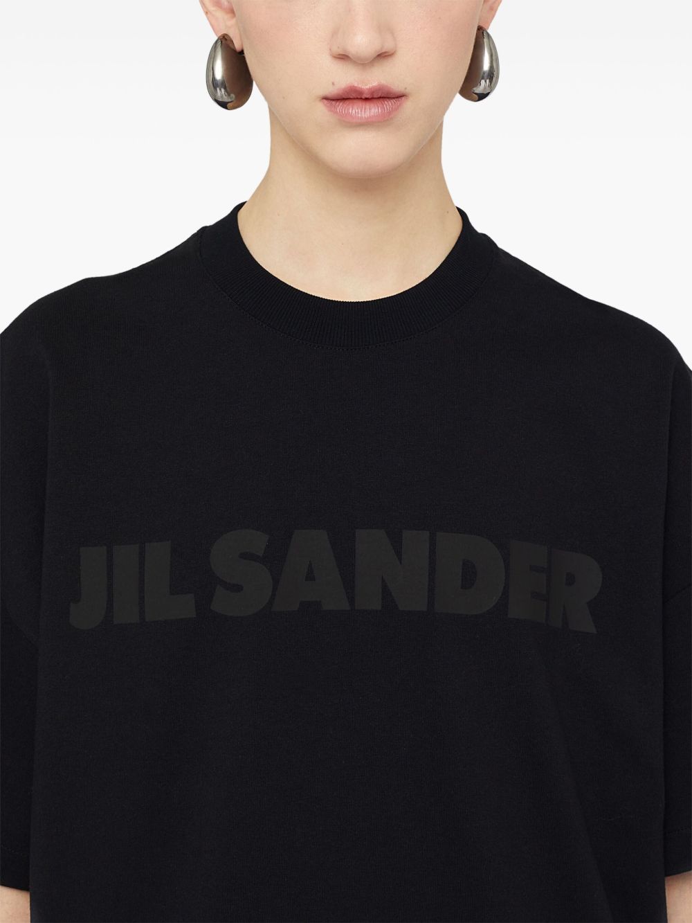 JIL SANDER Logo Cotton T-Shirt for Women - FW25