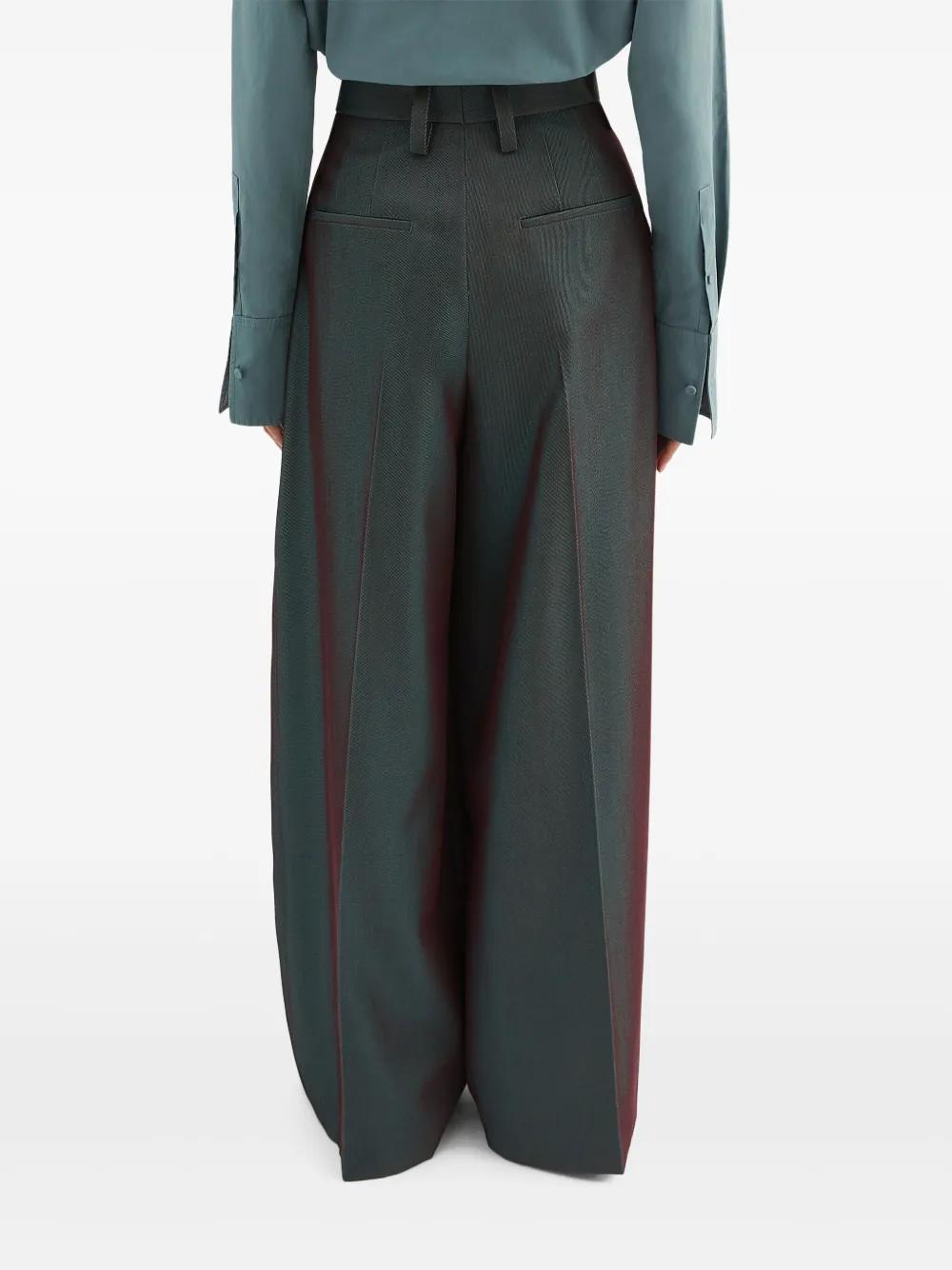JIL SANDER Wide-Leg Cotton Pants for Women
