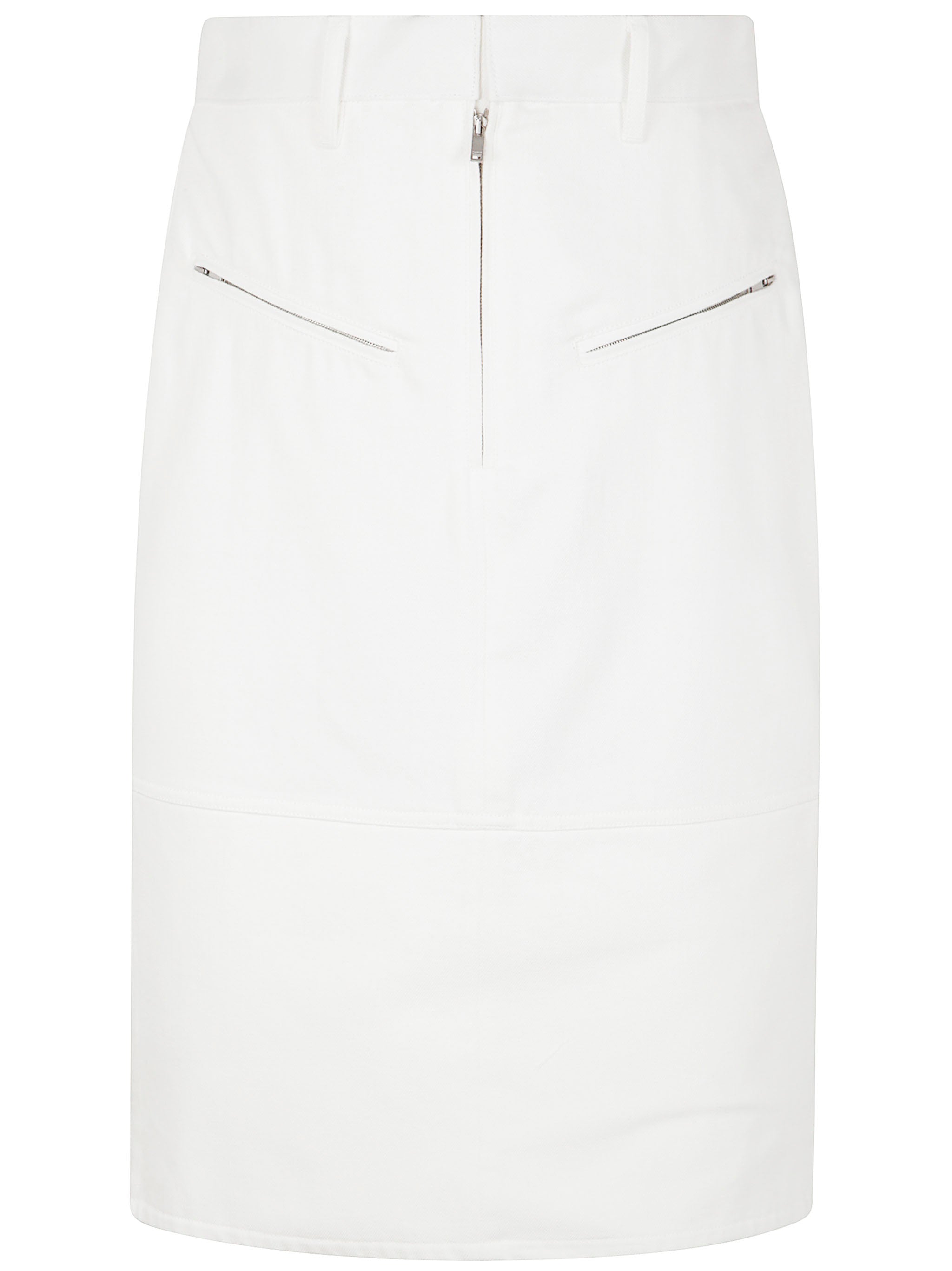 JIL SANDER Chic Mini Skirt with Zipper Detail