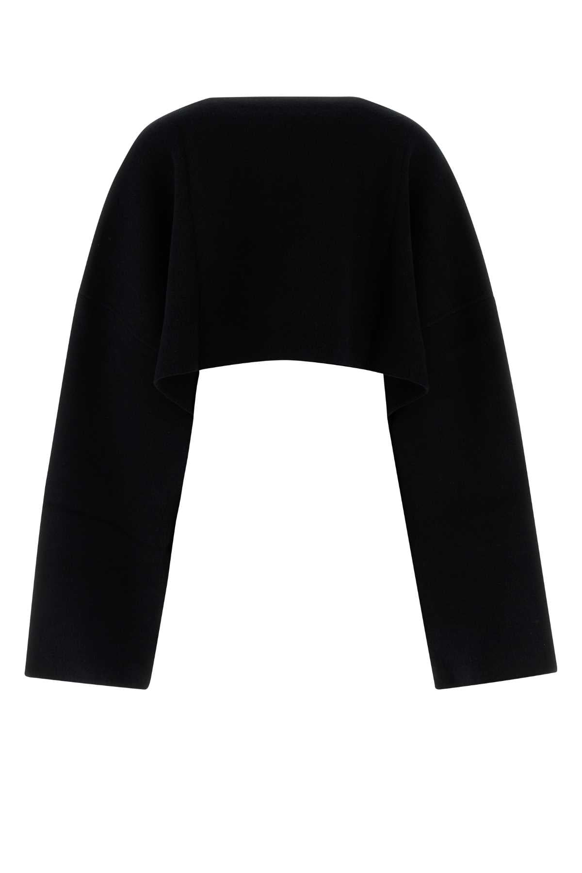 JIL SANDER Wool Blend Cape for Women - SS25 Collection