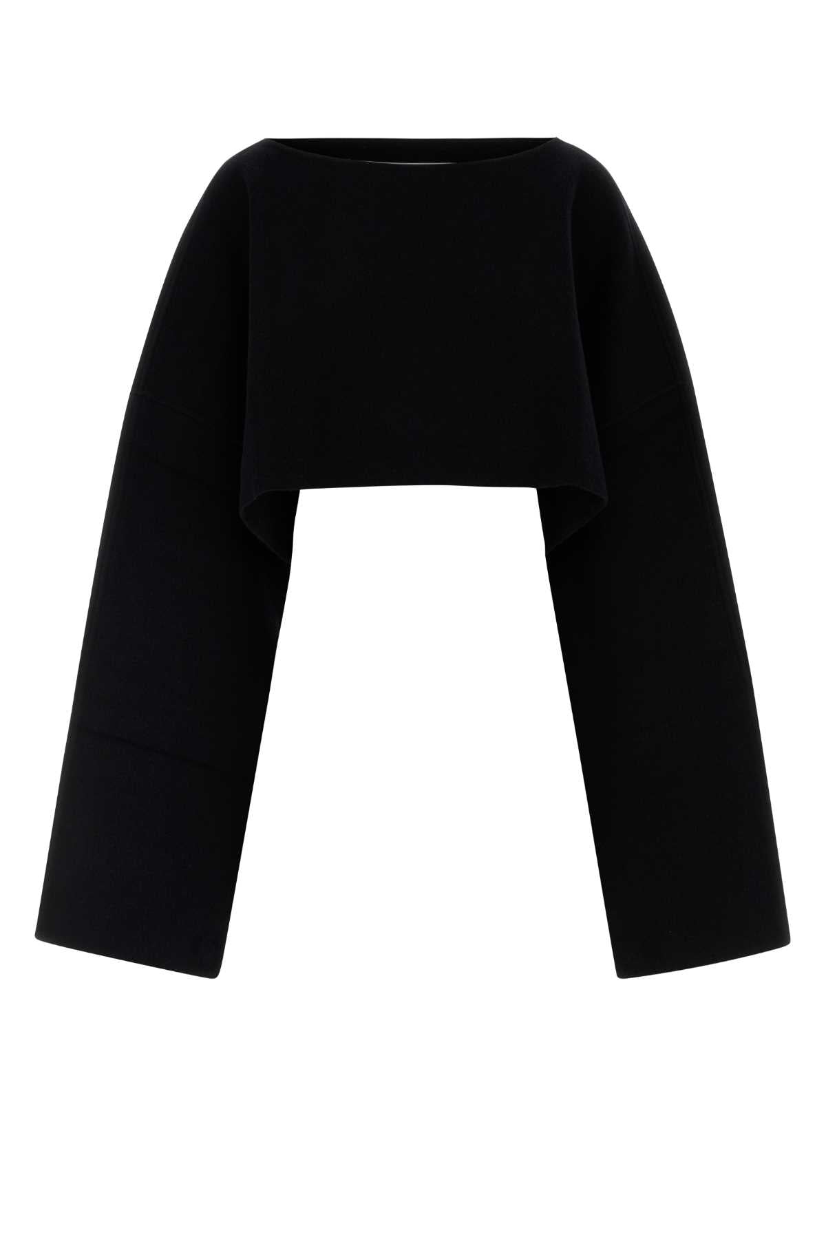 JIL SANDER Wool Blend Cape for Women - SS25 Collection