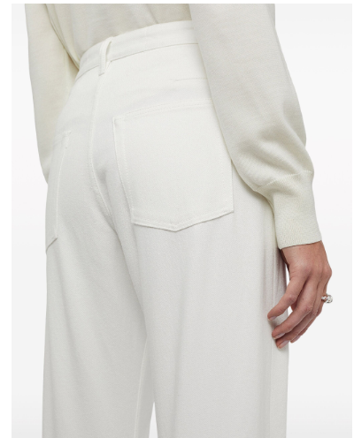 JIL SANDER High-Waisted Cropped Jeans