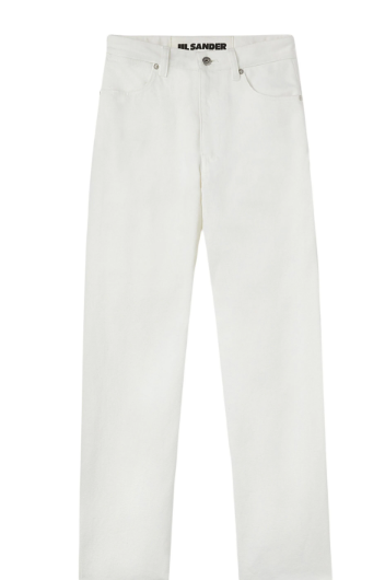 JIL SANDER High-Waisted Cropped Jeans