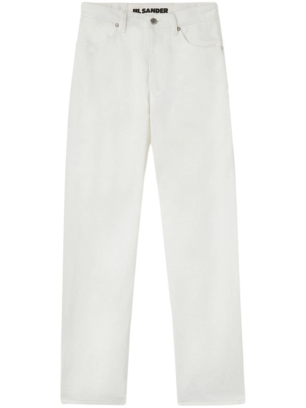 JIL SANDER High-Waisted Cropped Jeans