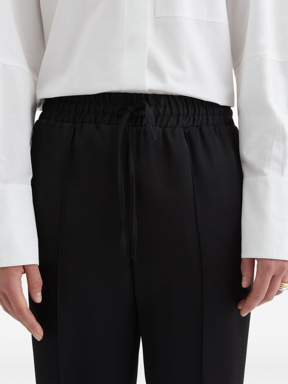 JIL SANDER Pressed Crease Trousers