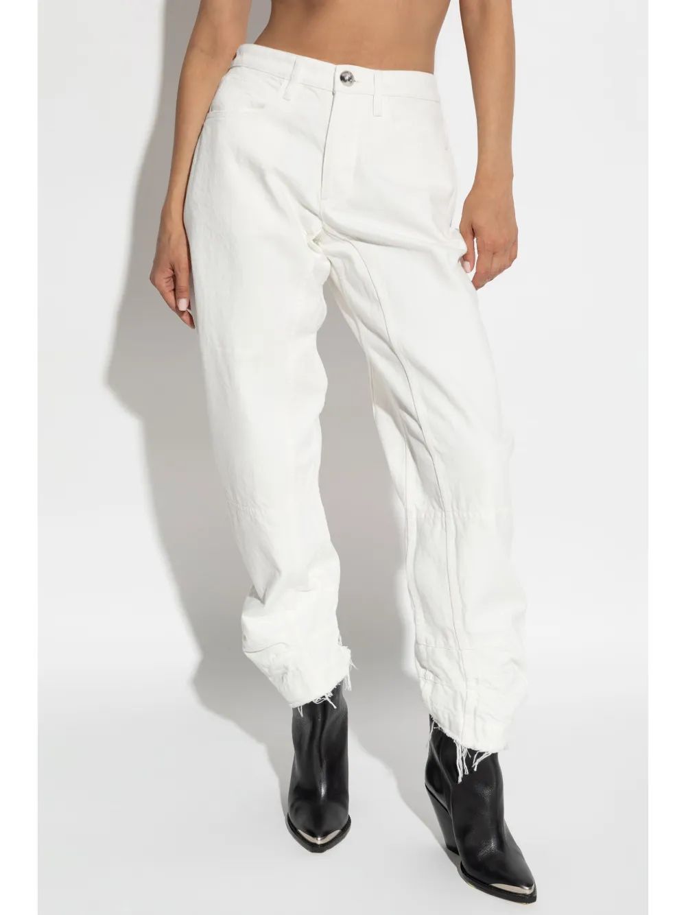 JIL SANDER Cotton Trousers for Women - Stylish Comfort