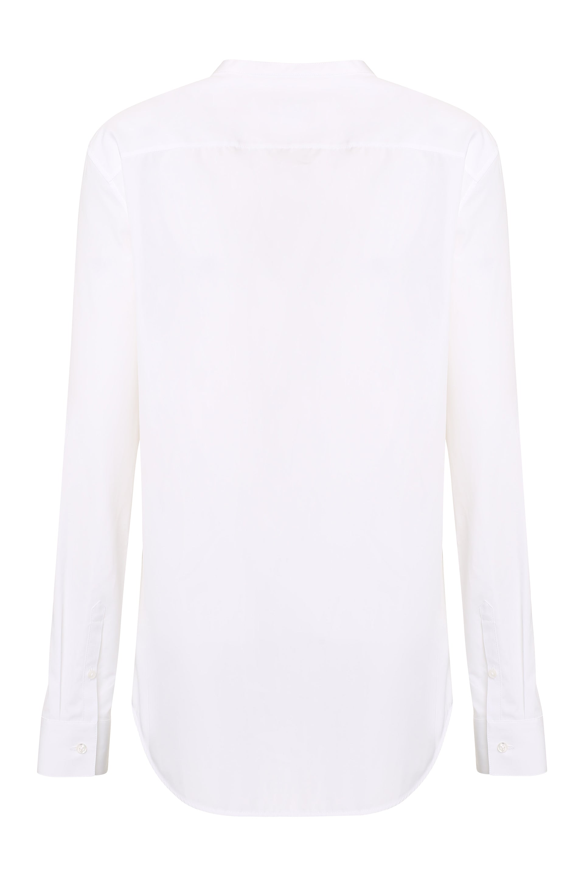 JIL SANDER Essential Cotton Shirt with Front Pocket