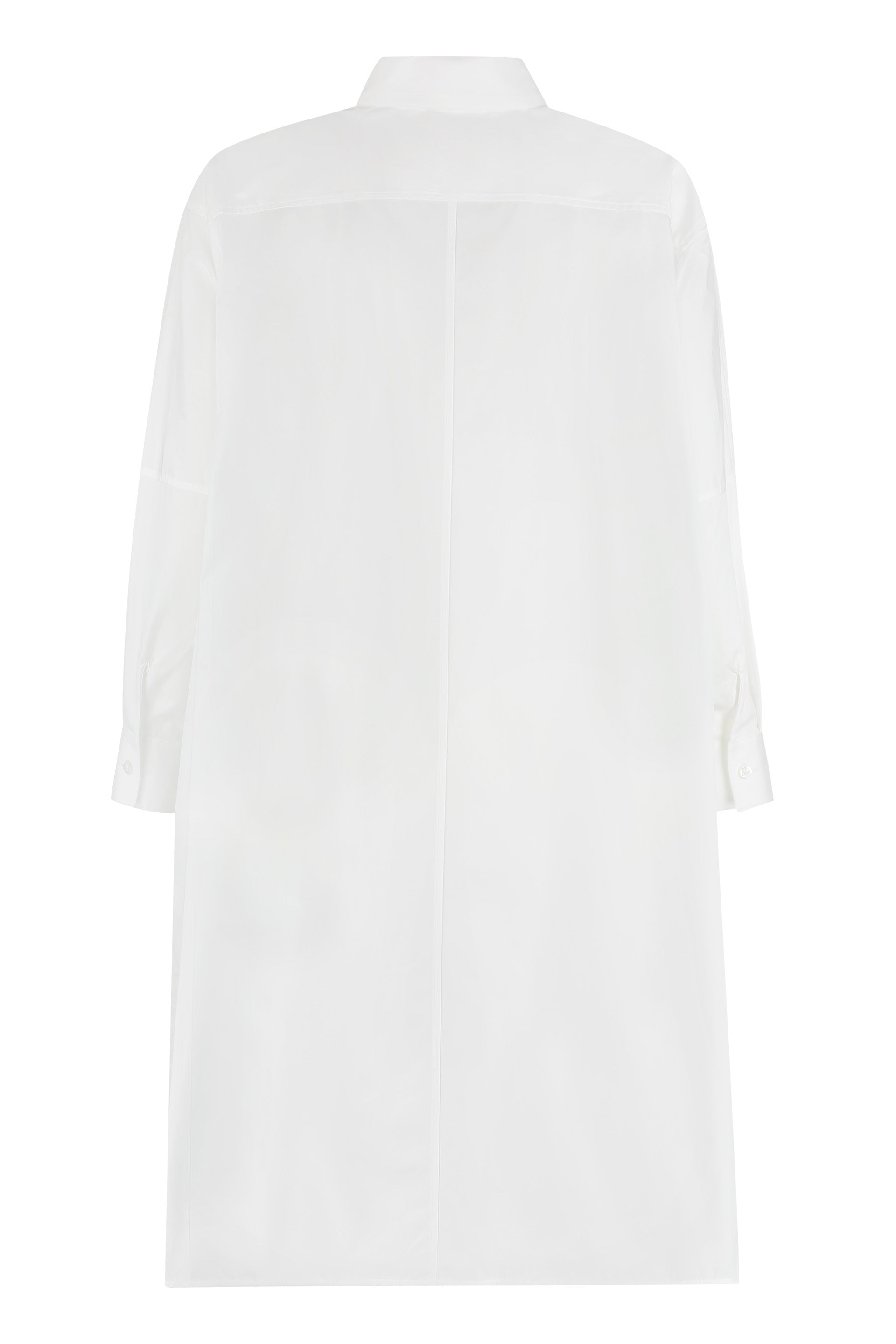 JIL SANDER Classic Poplin Shirt Dress