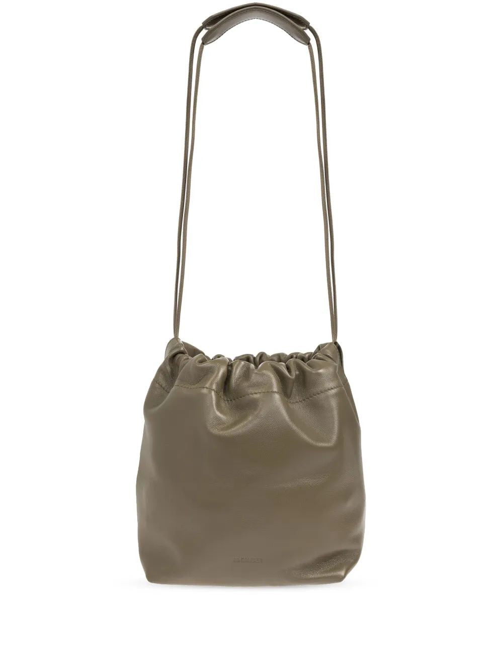 JIL SANDER Mini Dumpling Basket Handbag