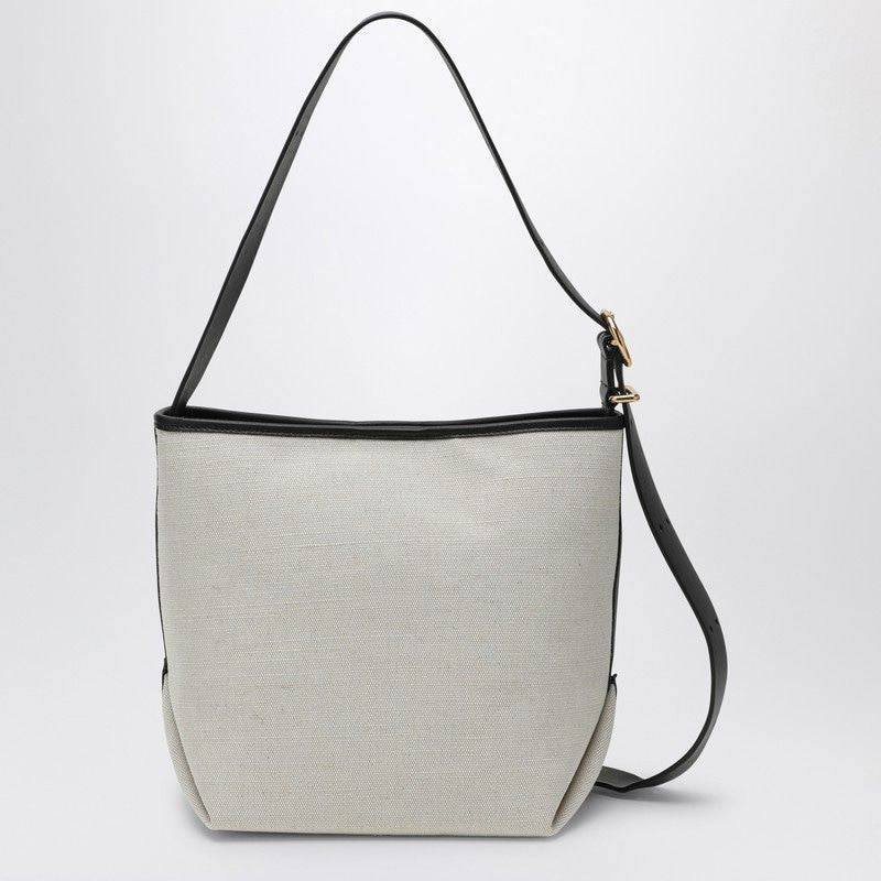 JIL SANDER Mini Folded Canvas Tote Handbag