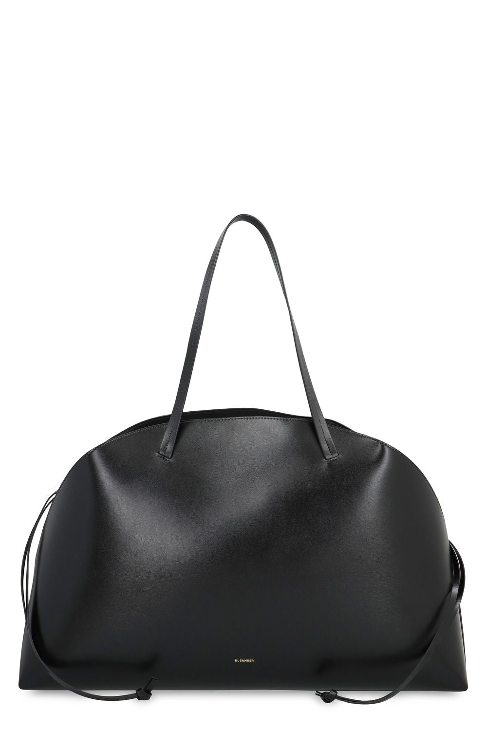 JIL SANDER Grande Leather Shoulder Handbag 51.5 CM x 33 CM