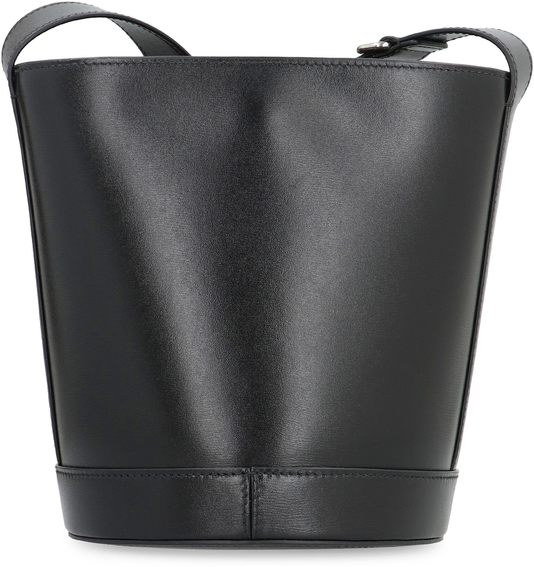 JIL SANDER Leather Mini Bucket Handbag