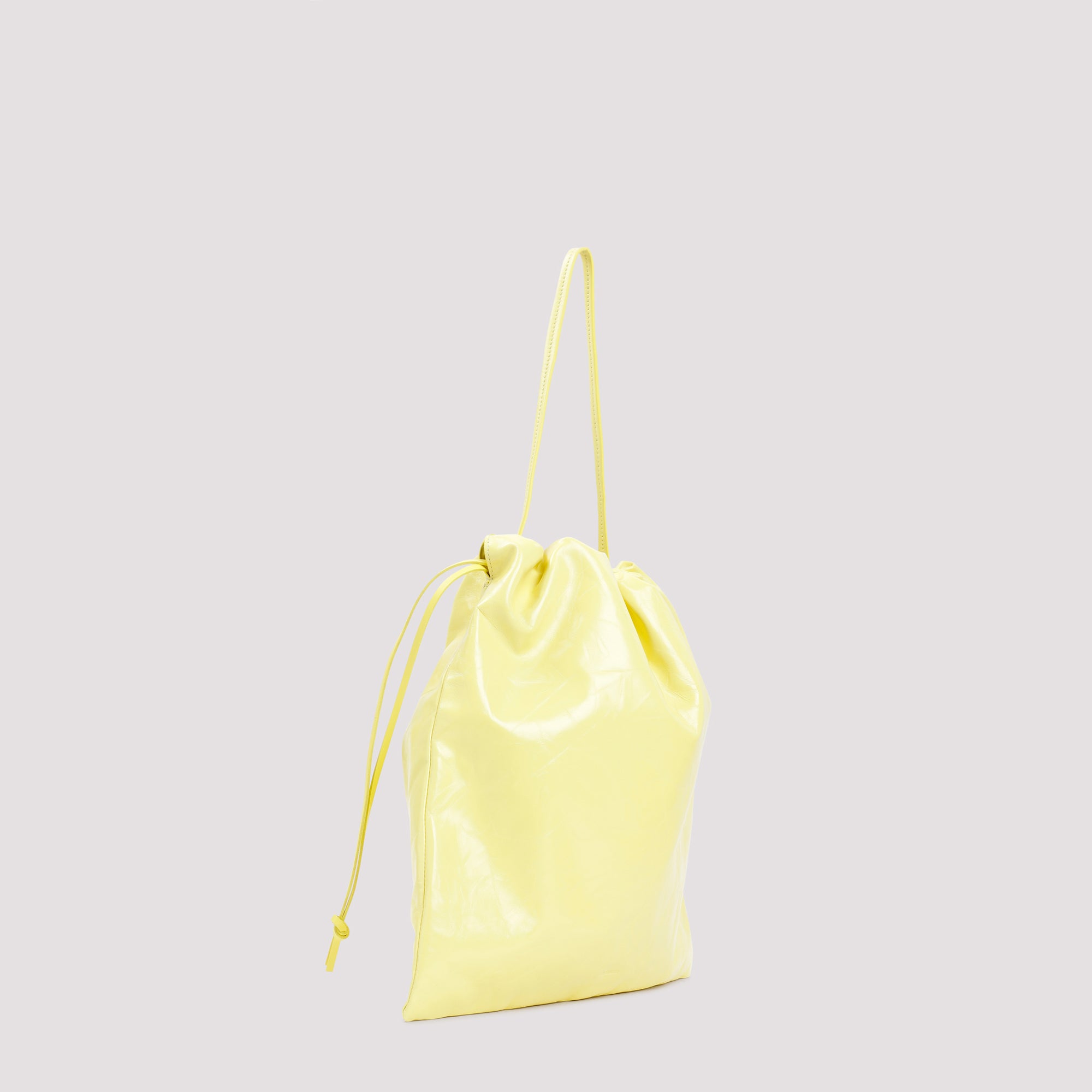 JIL SANDER Leather Bucket Handbag