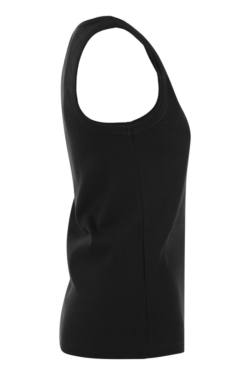 MONCLER Logo-Embroidered Slim Fit Sports Vest