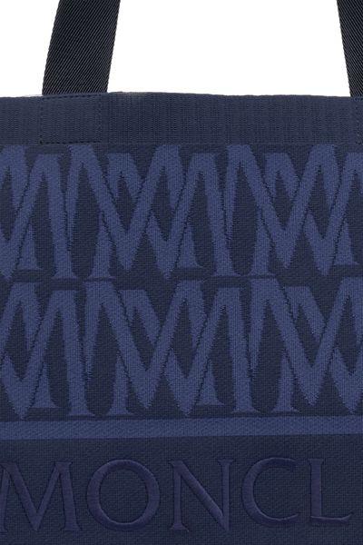 MONCLER Knit Mini Tote Handbag