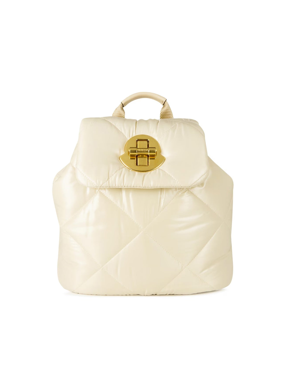 MONCLER Foldover Top Logo Mini Backpack - 26x26x15 CM