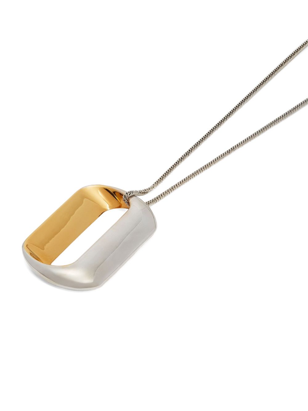JIL SANDER Geometric Pendant Necklace