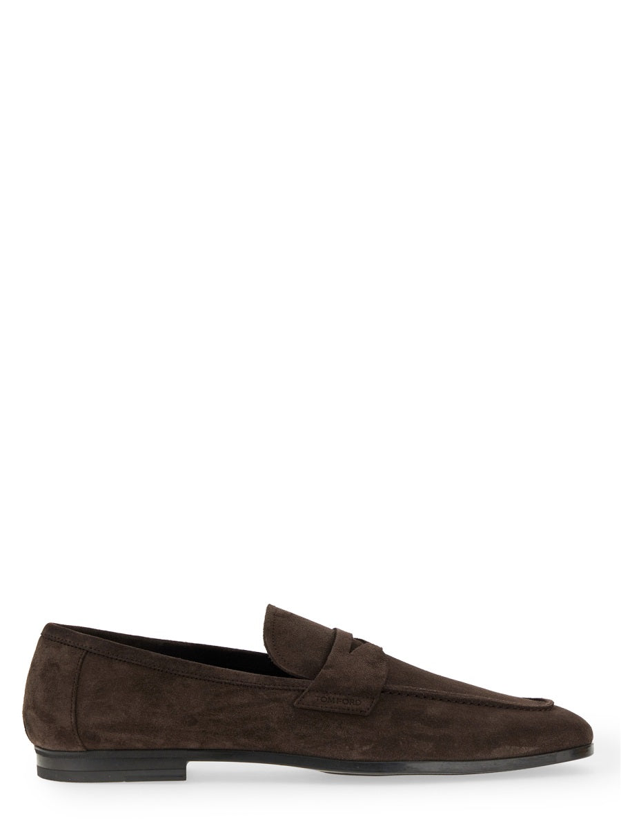 TOM FORD Classic Moccasin with 1 cm Heel for Men