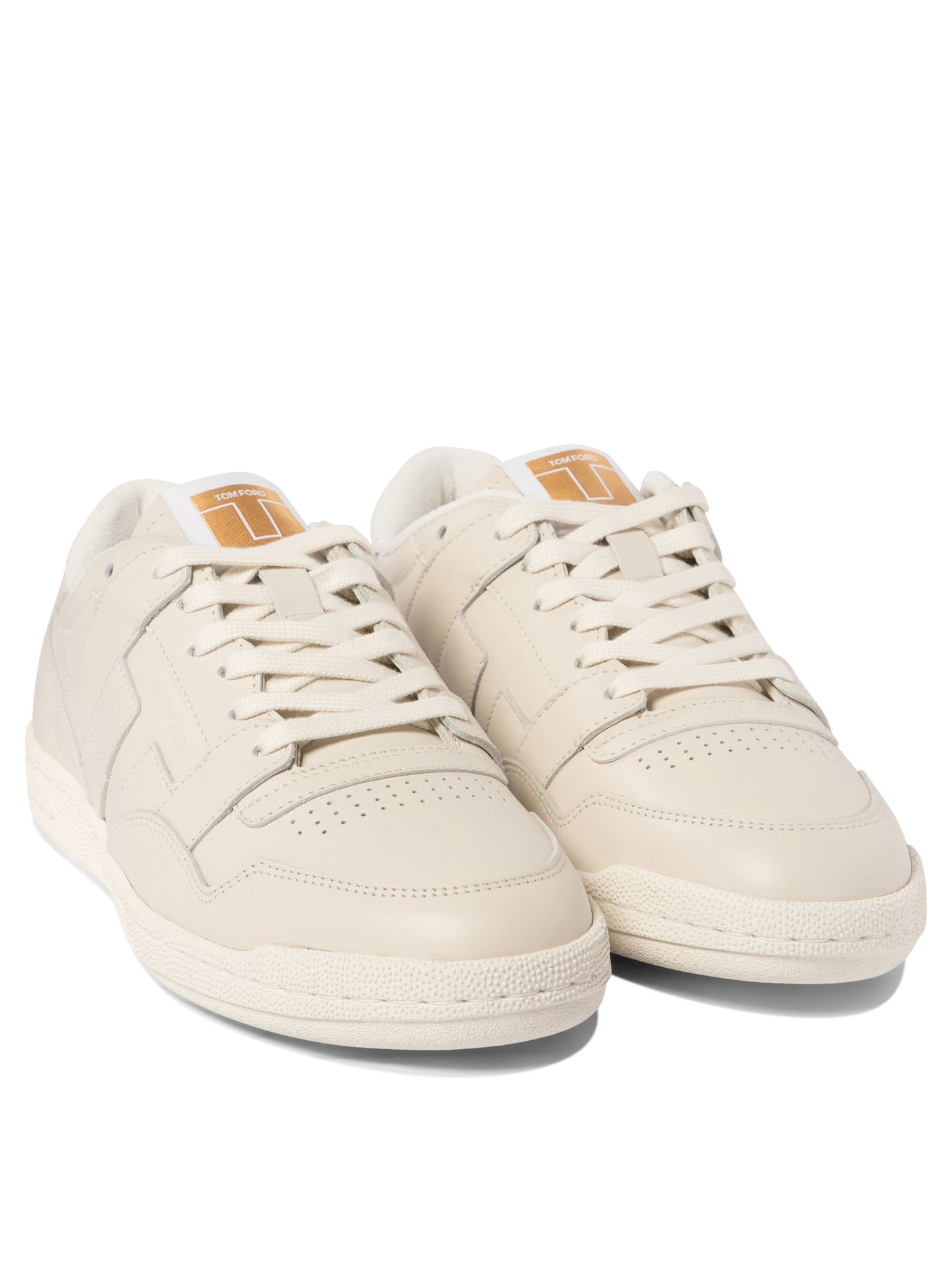 TOM FORD Luxury Smooth Leather Sneakers for Men