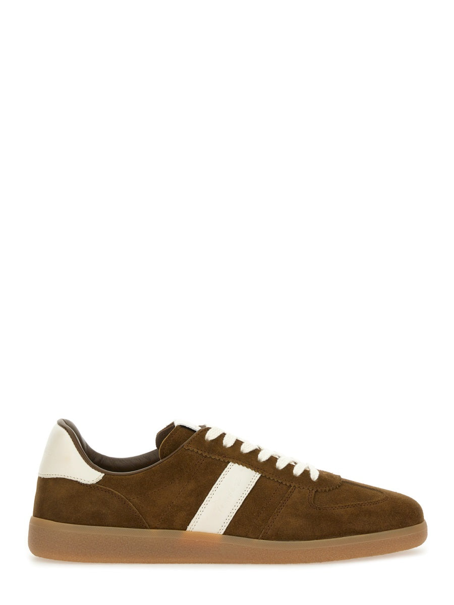 TOM FORD Men's Leather Flat Sneakers