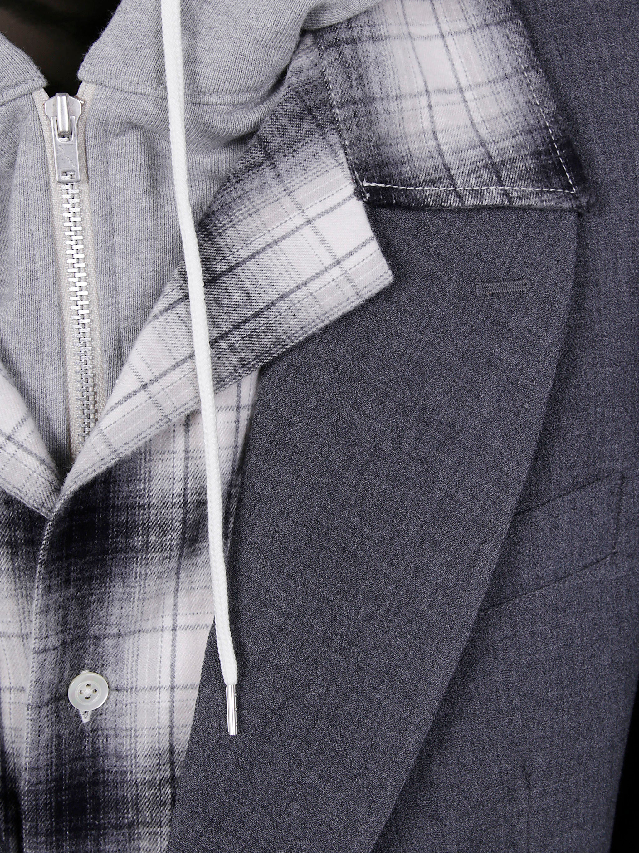 MAISON MIHARA YASUHIRO	 Triple Layered Blazer for Men