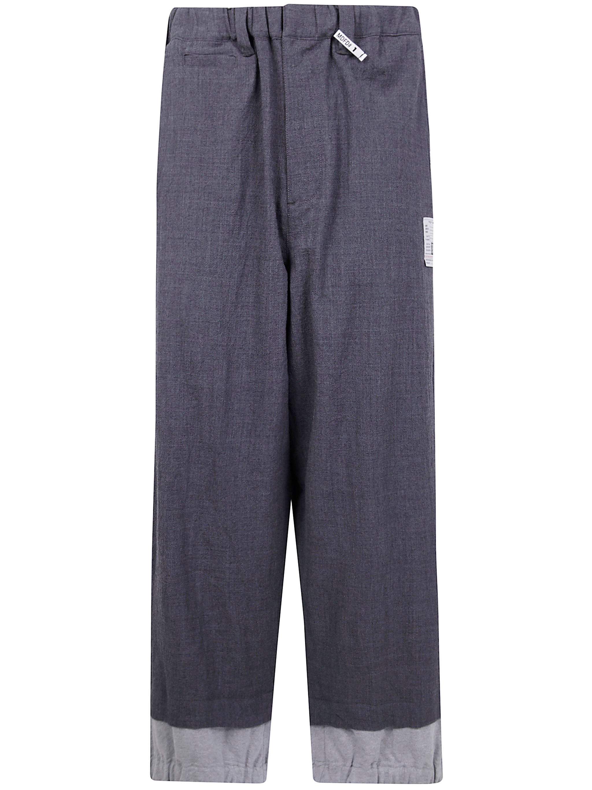 MAISON MIHARA YASUHIRO	 Layered Sleeve Trousers for Men